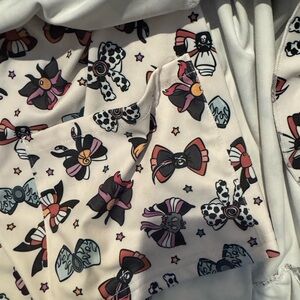 Colorful Bow Patterned Fabric